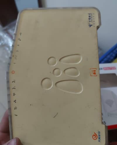 Wifi Router Fiber with Fiber cable