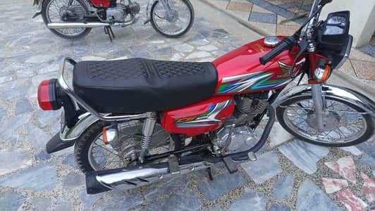 Honda CG 125 2023 model in fresh condition