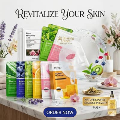 supreme vegetal facial sheet mask 50ml All skin type