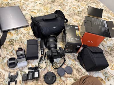 Sony A7 IV Full Frame Mirrorless Camera + 24-70mm F2.8 GM Lens