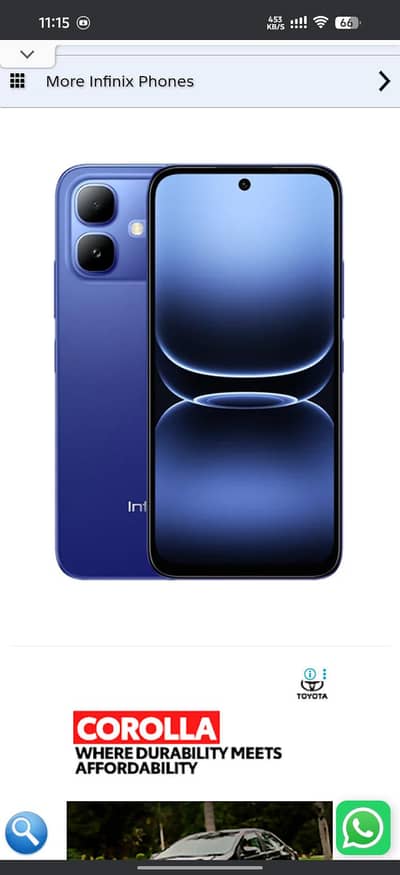 Infinix smart20 4 128