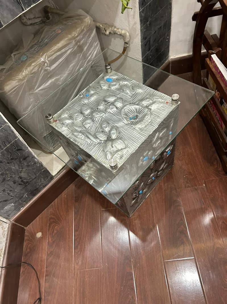 Foil work table lamp set 3