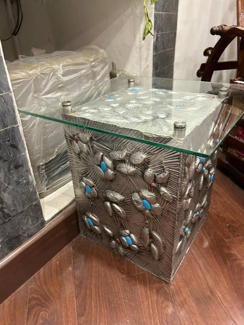 Foil work table lamp set 7