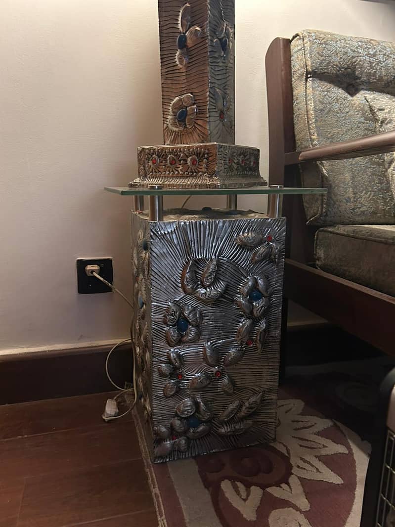 Foil work table lamp set 11