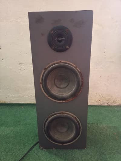 8 inch X2. Bluetooth speaker.
