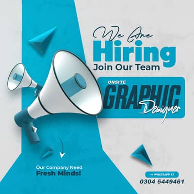 Full Time Graphic Designer Required | Jobs | Urgent Hiring