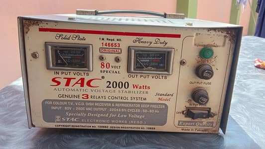 Voltage Stabilizer for Sale – Excellent Condition