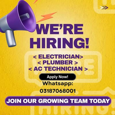 Hiring Technicians