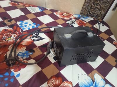 220v to 110v converter. Best for Windows AC.