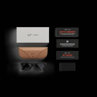 Ray Ban Meta Gen 1 Matte Black Polarized - Imported from USA