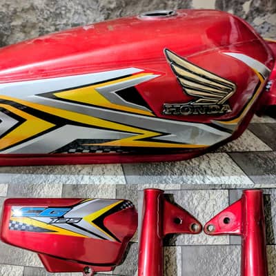 cg 125 2025 model original fuel tank+tapa+kan