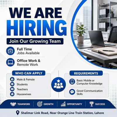 Hiring on urgent bases