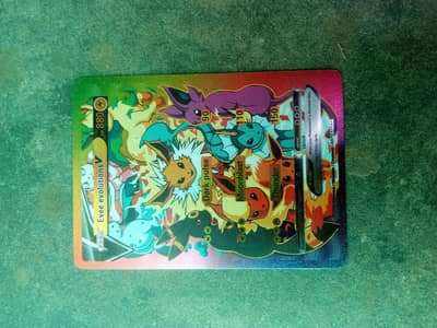 Evee evolution V replica card
