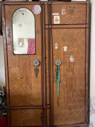 Used safe almari three portions