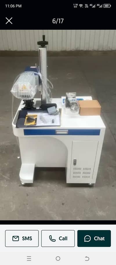 Fiber laser marking machine