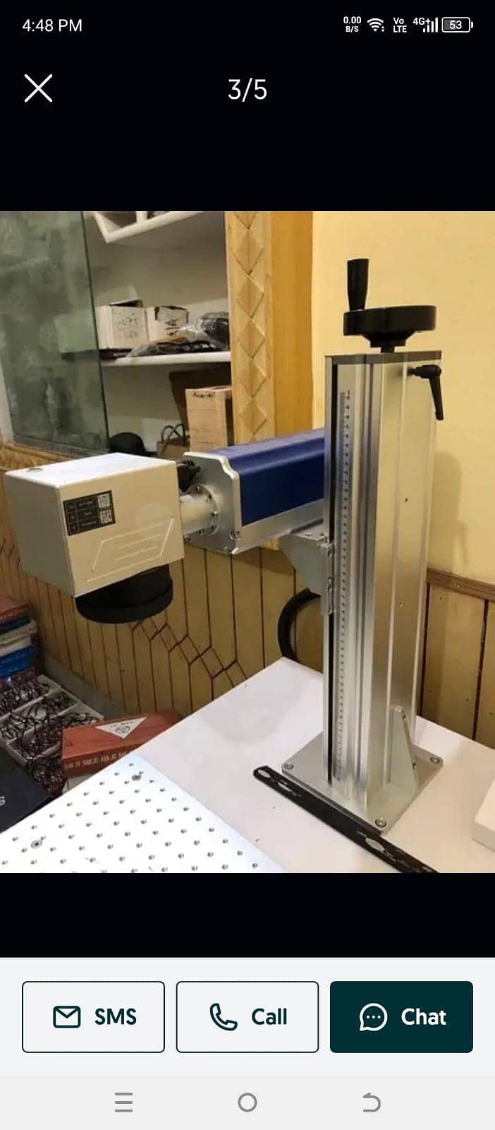 Fiber laser marking machine 4