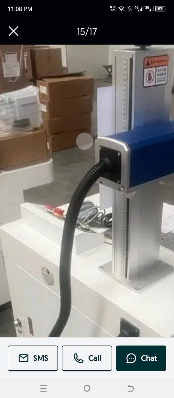 Fiber laser marking machine 10