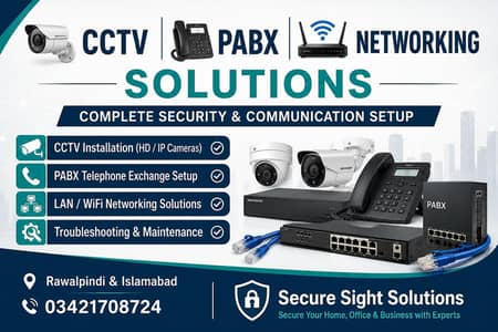 CCTV Cameras Installation & Maintinance