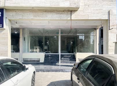 Ground Floor Commercial Shop Available For Sale In Sector E Bahria Town Lahore