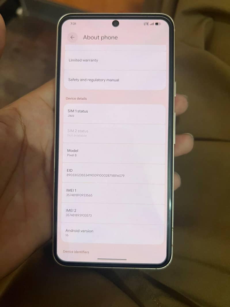 Google Pixel 8 0
