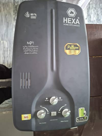 Hexa geyser only 4 month use