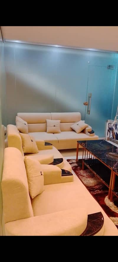 brand new sofa set 7 seater for sale due to urgent shifting