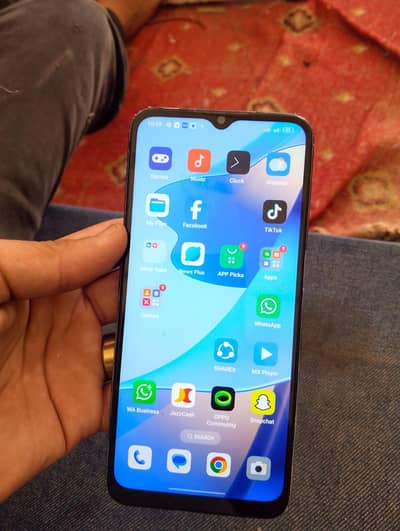 OPPO A16 4ram 64 gb box sath Hy