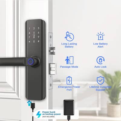 RFID BIOMETRIC ATTENDANCE MACHINE ELECTRIC DOOR LOCK HOSTEL GYM BANK