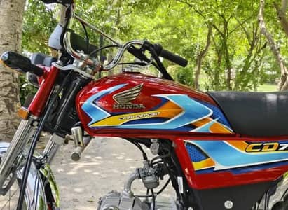 Honda CD 70 2026 Brand New just 3500km driven