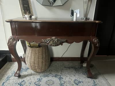 Wooden console