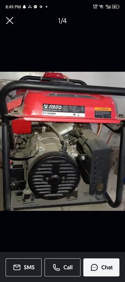 generator 1.5 kv  03019344355 WhatsApp