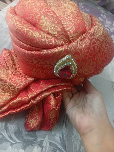 groom sherwani with pagri