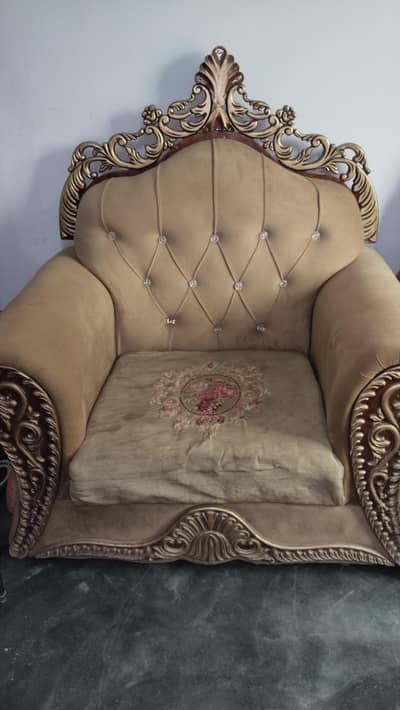 2 Small 1 Large Sofa Set