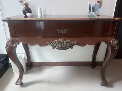 Wooden console