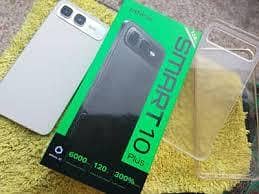 Infinix Smart 10 plus 5g 128+8 box sth ha charger ni 03199552772 price
