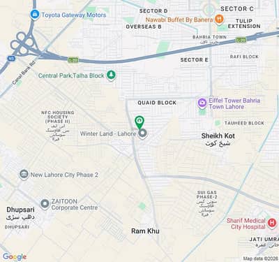 A PRIME LOCATION 5 MARLA OPEN FORM COMMERCIAL PLOT FOR SALE IN SHERSHAH BLOCK BAHRIA TOWN LAHORE