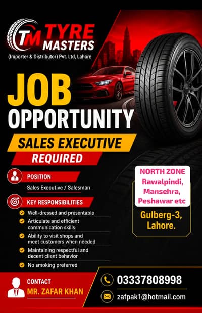 Sales Executive / Salesman /Order Booker