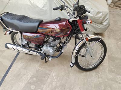 Honda 125 new lush just 1000 klm drive only number lga Howa ha