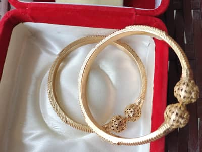 original gold bangle set