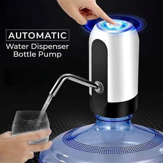 Automatic Water Dispenser Pump USB Rechargeable – Electric Water Bottle Pump for 19L Gallon