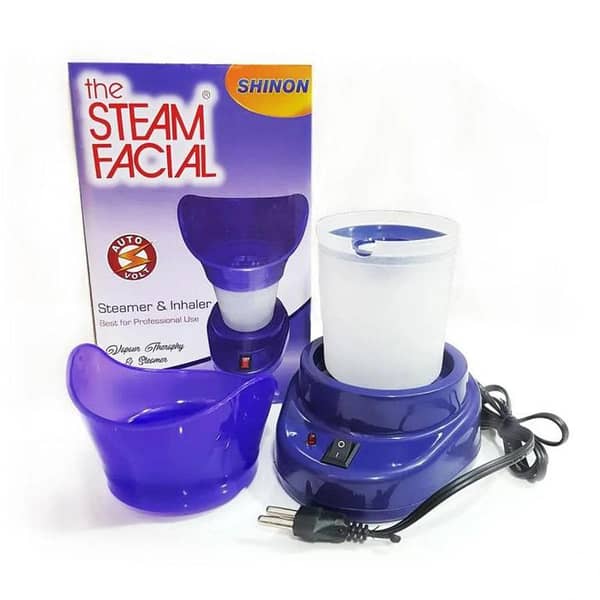 Steam Facial Steamer & Inhaler – Deep Cleansing Face Vaporizer for Skin Care, Pore Cleaning and Sinus Relief at Home