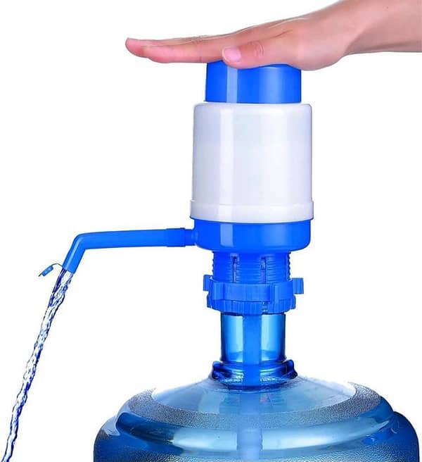 Manual Water Dispenser Pump for 19 L Bottle – Portable Hand Press with Easy Pour Spout
