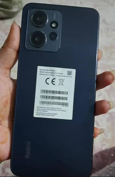 Xiaomi Redmi Note 12 8/128 geniune phone hai condition 10/10