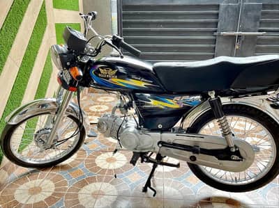 New Road Prince 70cc Black Color