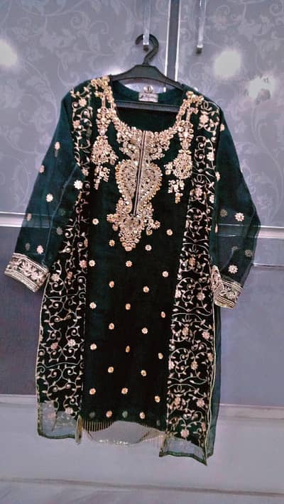 3 pice ready to wear party & formal wear dress