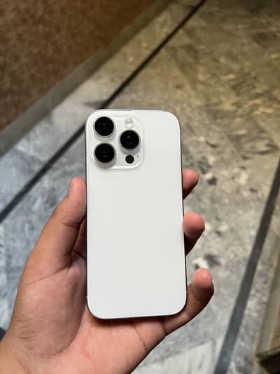 iPhone 16 Pro Jv 256 Gb 96 Battery Health White Titanium