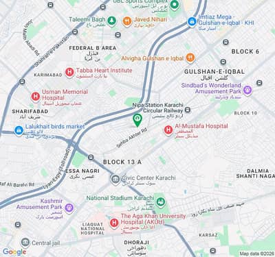 3 Bed DD 4th Floor Rufi Haven Gulshan Iqbal  block 13D2.55000 Lift car Parking Maintenance 2500 Marble flooring  *Code(16587)*