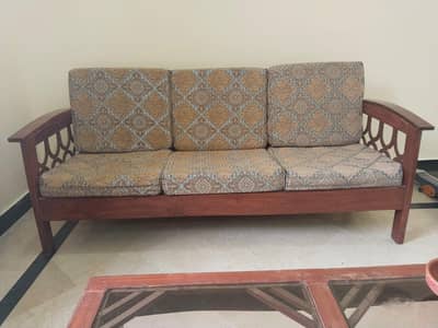 5 Seater Sofa Sheshan Wood With 12 Years Master Molti Foam