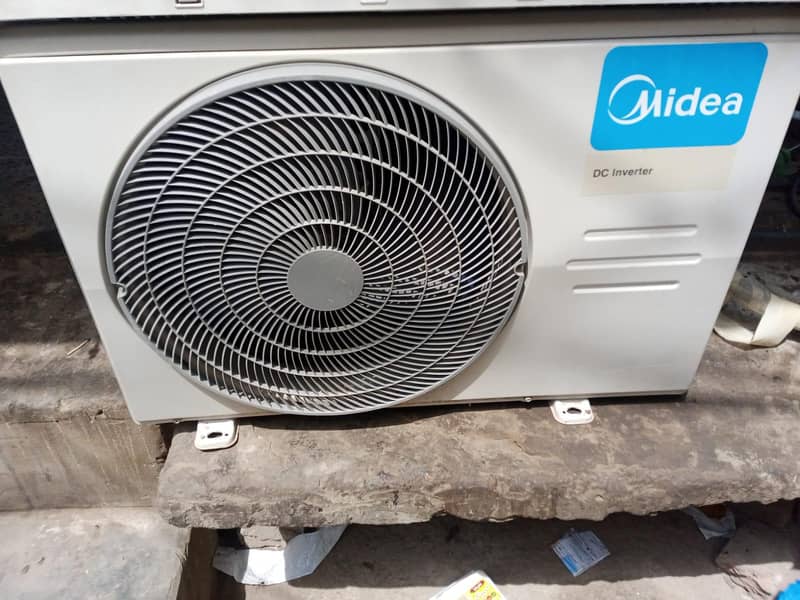 midea split ac DC inventory 1.5 1