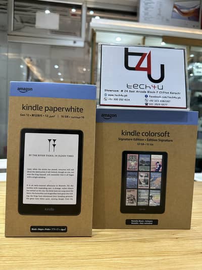 Amaozn Kindle Paperwhite & Colorsoft